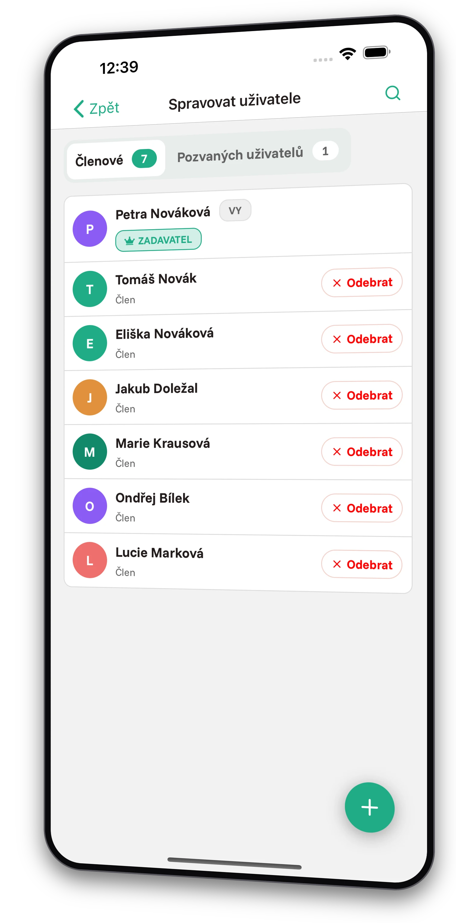 Screenshoty z aplikace Jobiro - Platby virtuální měnou. - Screenshot 3