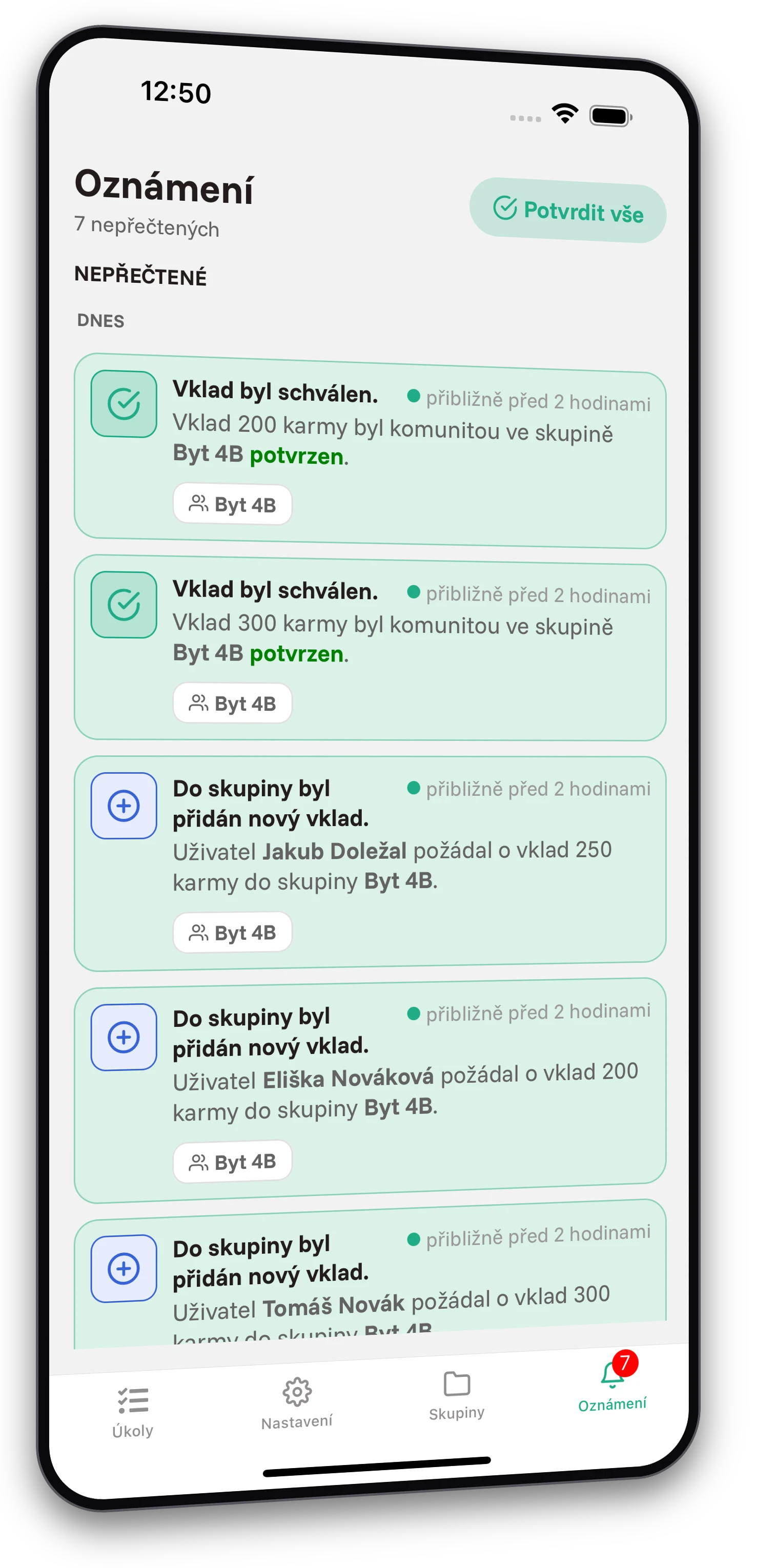 Screenshot z aplikace Jobiro - Mnoho úkolů a zcela zdarma a bez omezení.