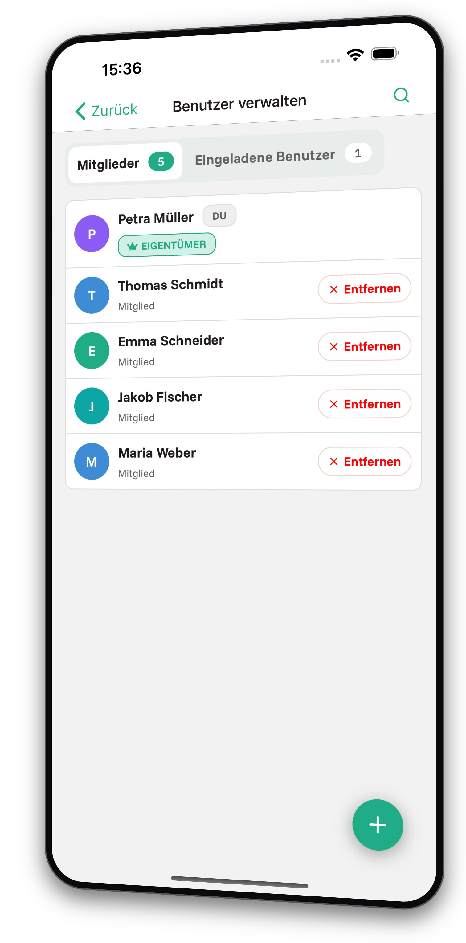 Screenshots der Jobiro-App - Auswahl eines Aufgabenausführers basierend auf erhaltenen Angeboten. - Screenshot 3