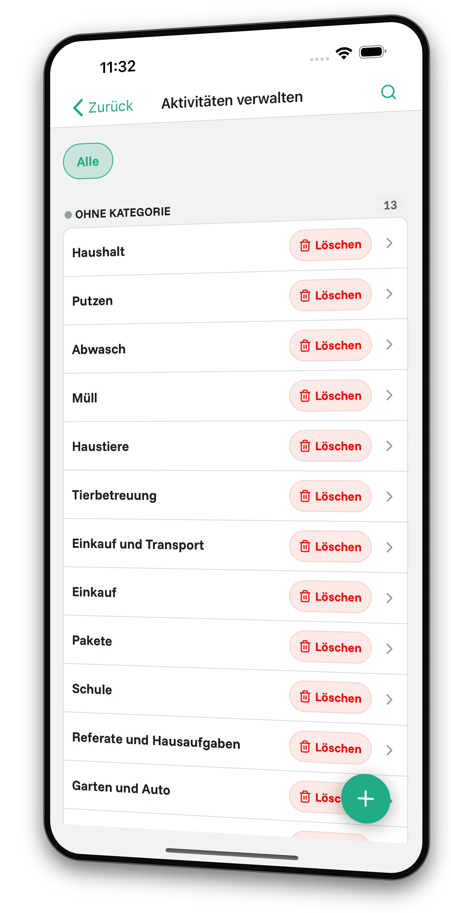 Screenshots der Jobiro-App - Vorschau auf private Gruppen für Grundschüler. - Screenshot 2