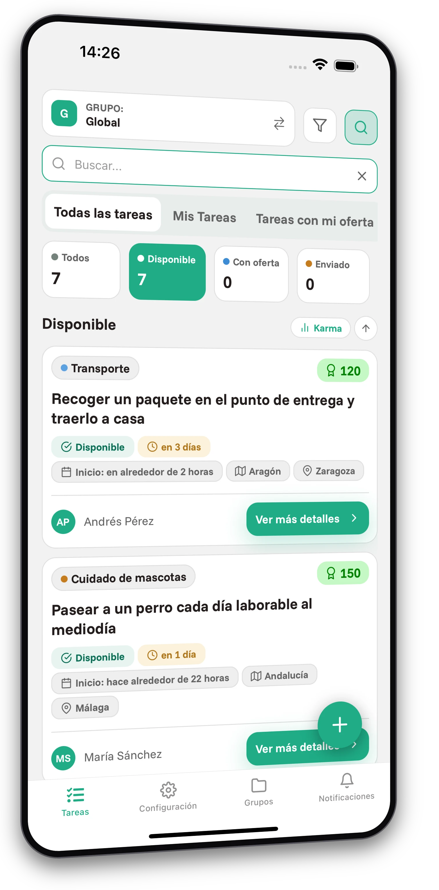 Captura de pantalla de la aplicación Jobiro - Muchas tareas, totalmente gratis y sin restricciones.
