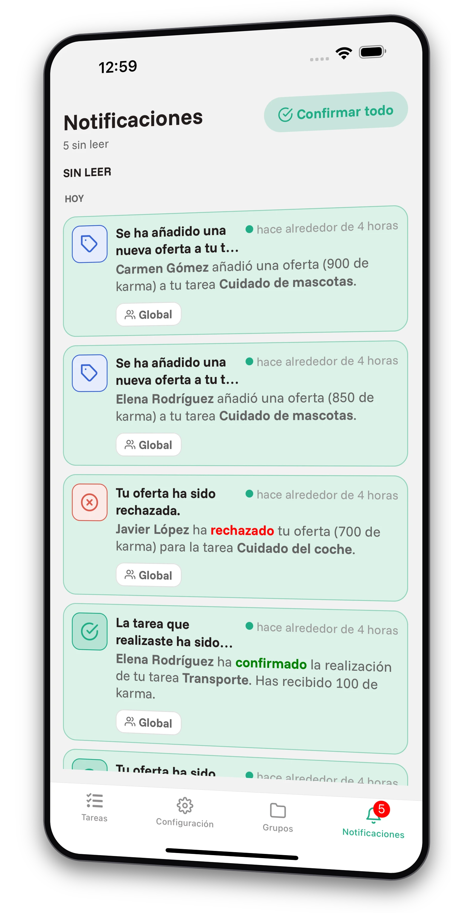Capturas de pantalla de la aplicación Jobiro - Pagos con moneda virtual. - Screenshot 3