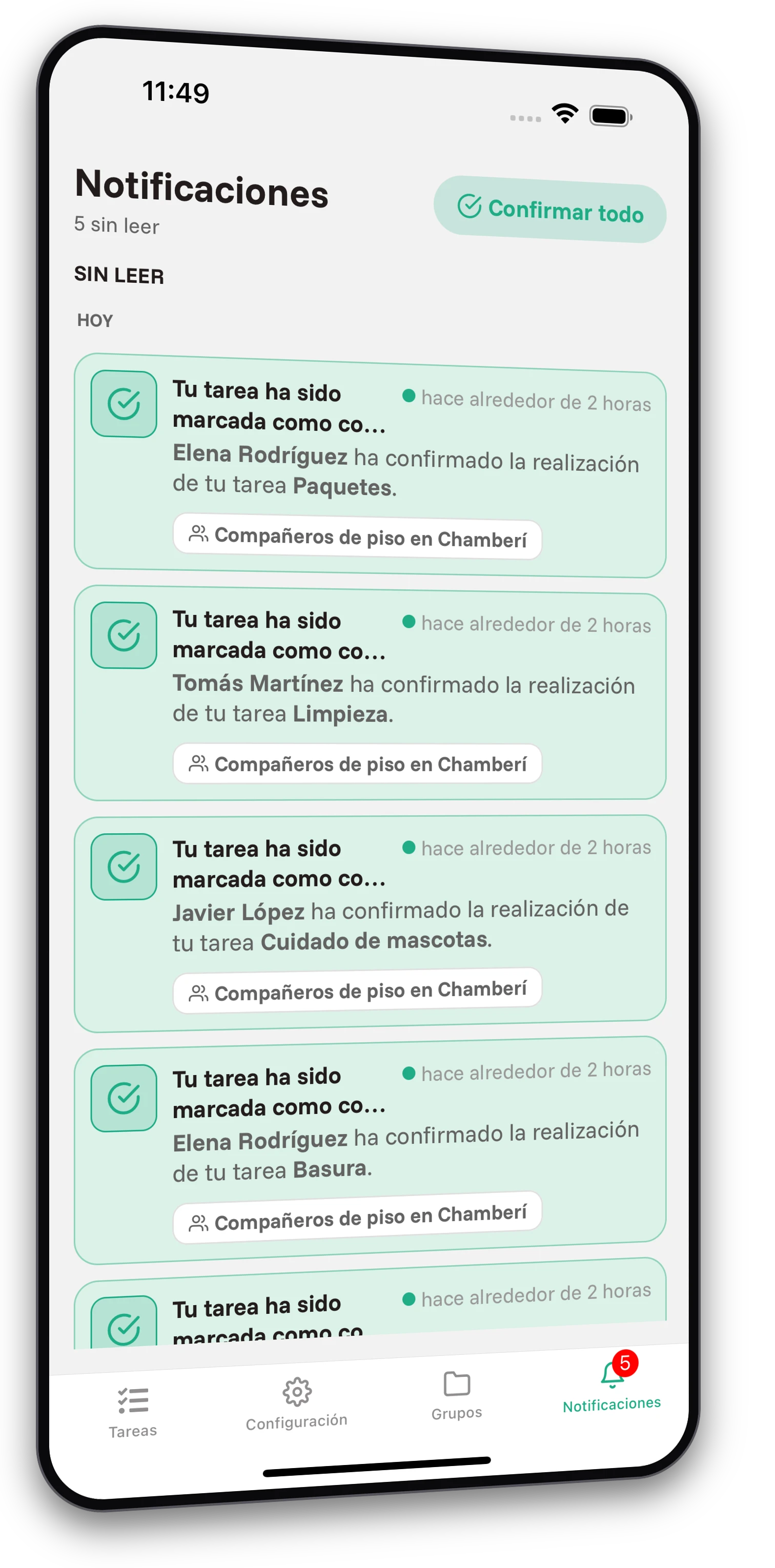 Captura de pantalla de la aplicación Jobiro - Muchas tareas, totalmente gratis y sin restricciones.
