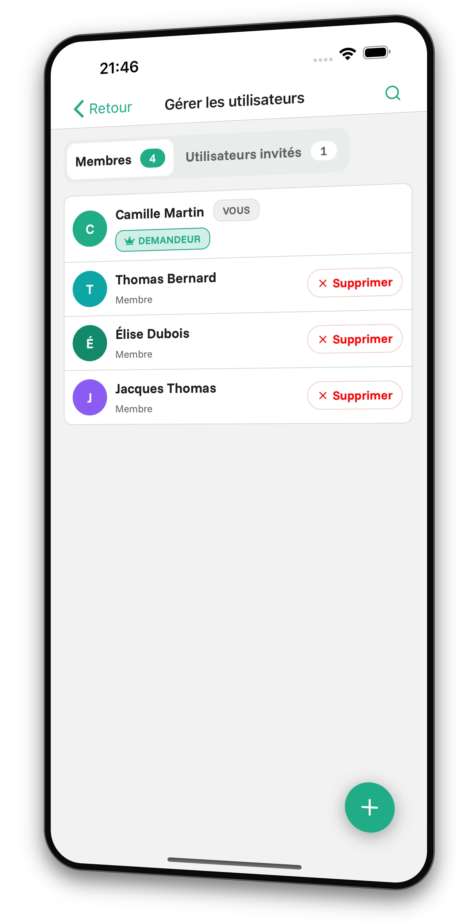 Captures d'écran de l'application Jobiro - Création de tâches. - Screenshot 3