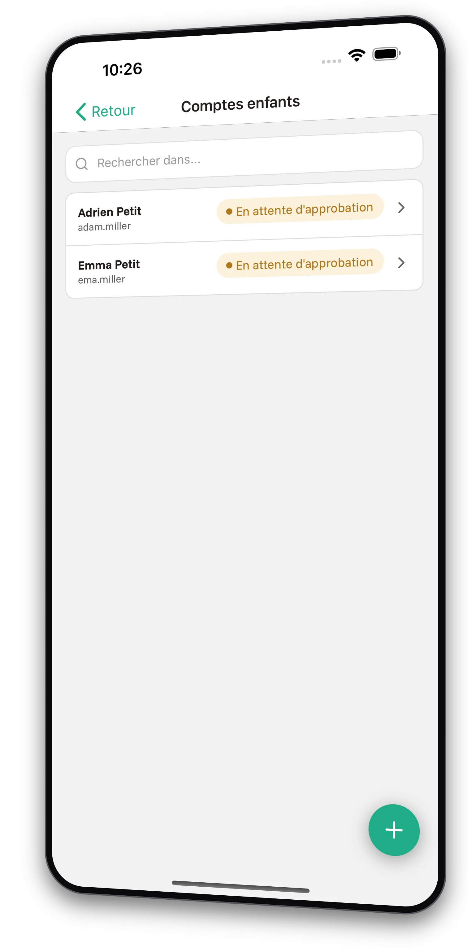 Captures d'écran de l'application Jobiro - Récompense des enfants via une monnaie virtuelle et possibilité de verser de l'argent de poche. - Screenshot 3
