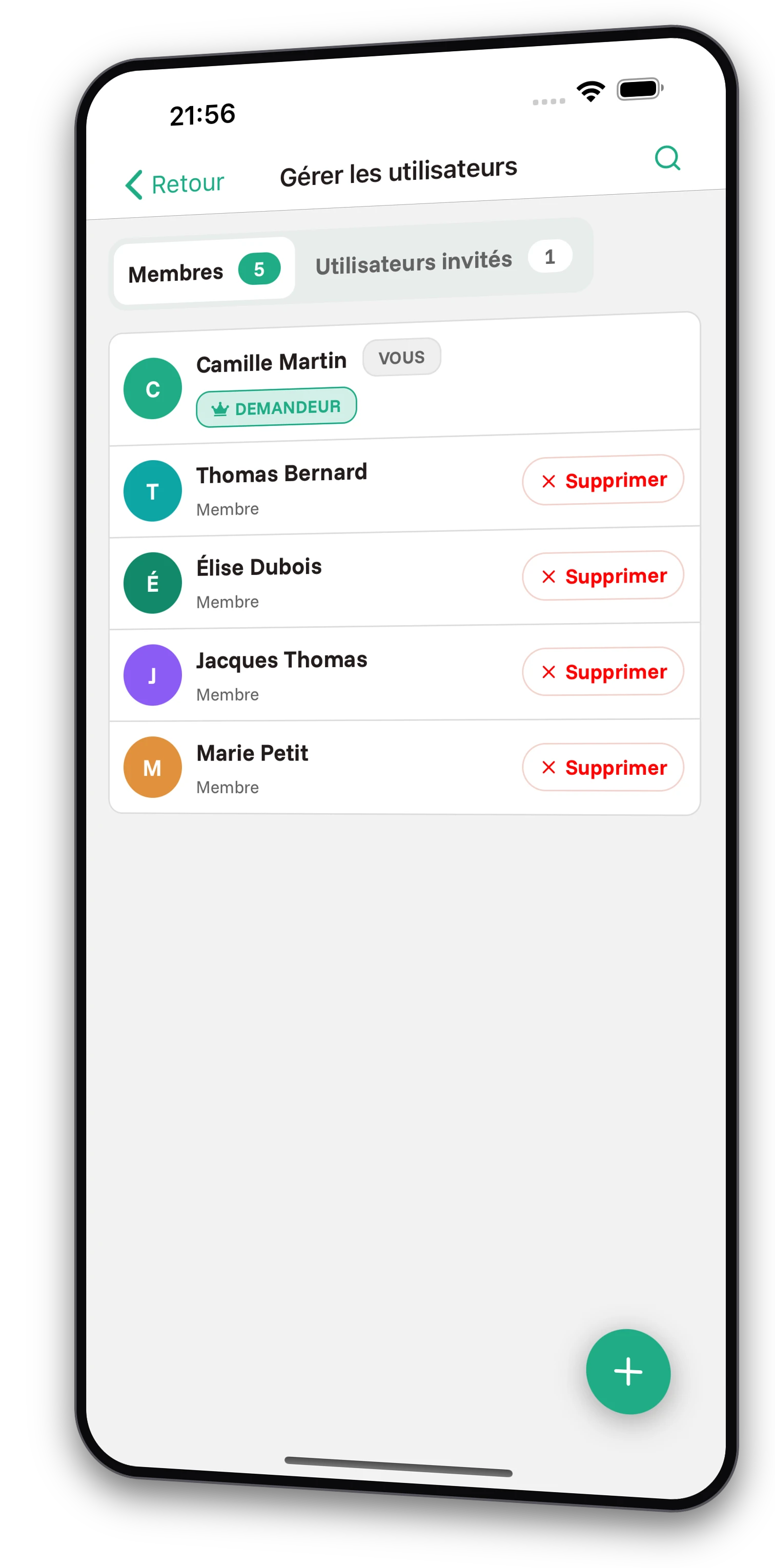 Captures d'écran de l'application Jobiro - Choix d'un exécutant en fonction des offres reçues. - Screenshot 3