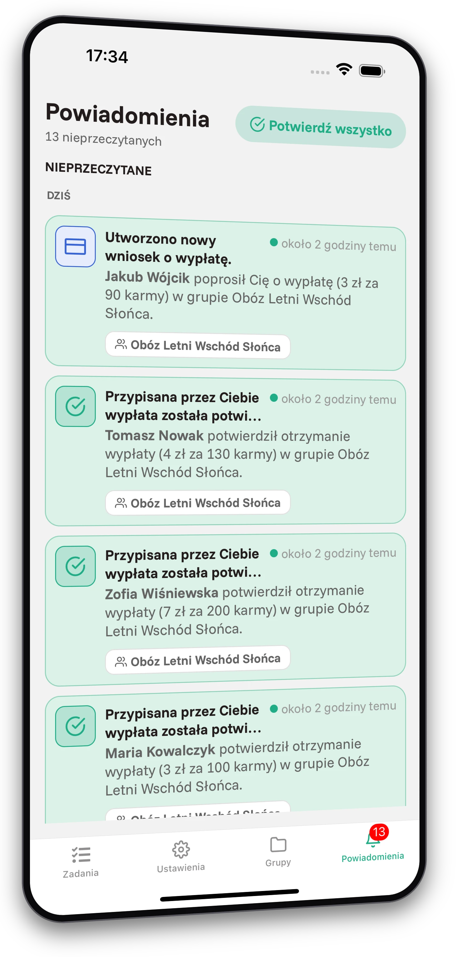 Screenshot aplikacji Jobiro - Wiele zadań, całkowicie za darmo i bez ograniczeń.