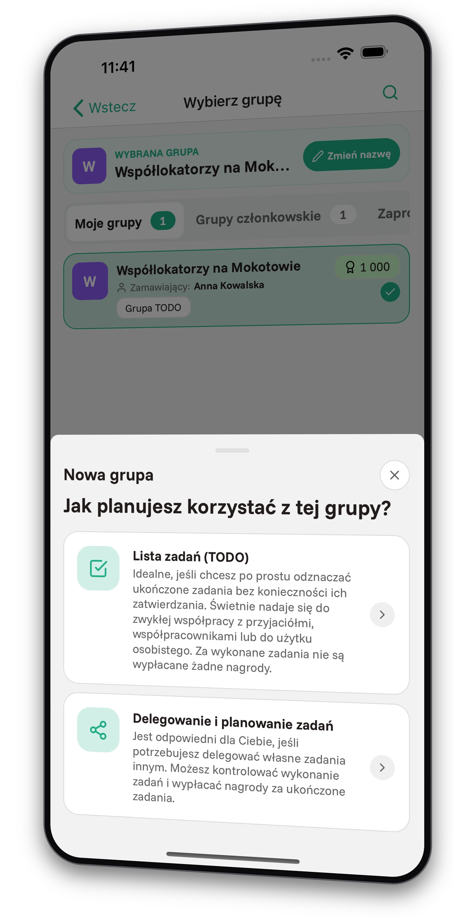 Screenshoty aplikacji Jobiro - Nagroda za zadania w formie karmy. - Screenshot 3